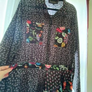 Anthropologie NMLoretta Floral Dress - 16 - Floral